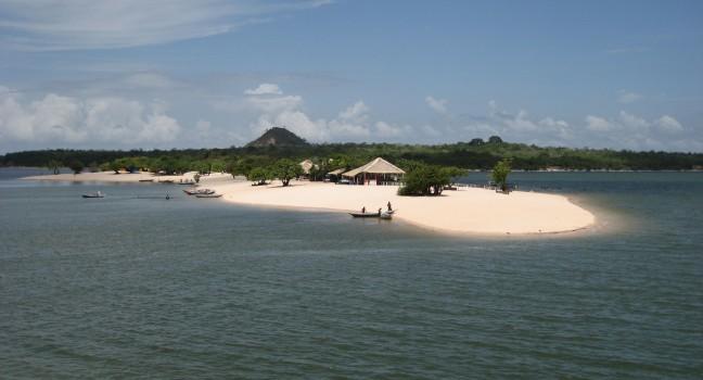 Alter do Chao (Brazil) is a village 33 km west (or a 45 minute bus ride) from the Amazon port City of Santerem along one of the only roads in the state of Para, Brazil.; 