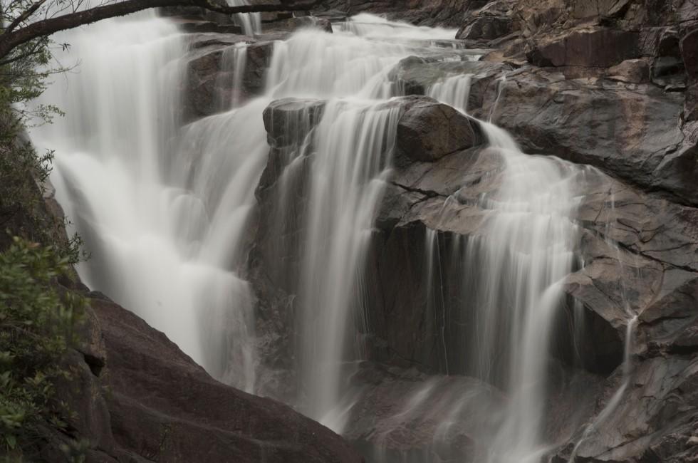 Waterfall in Mountain Pine Ridge Forest Reserve