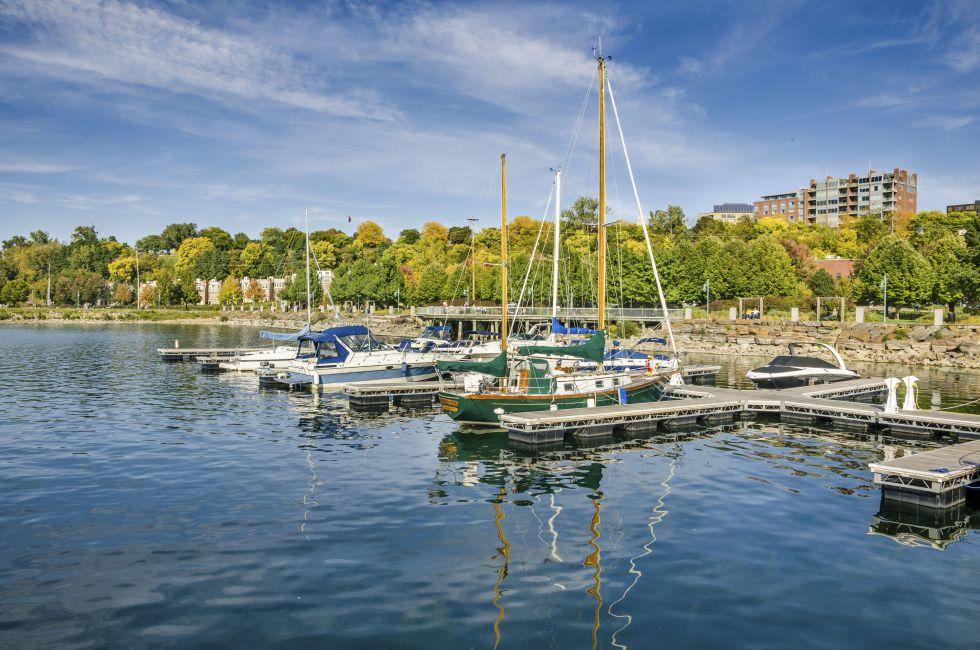 Boats in Harbour and Autumn Colours; Shutterstock ID 172313792; Project/Title: AARP; Downloader: Melanie Marin