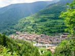 Mountain village in spanish pyrenees, Setcases, Spain