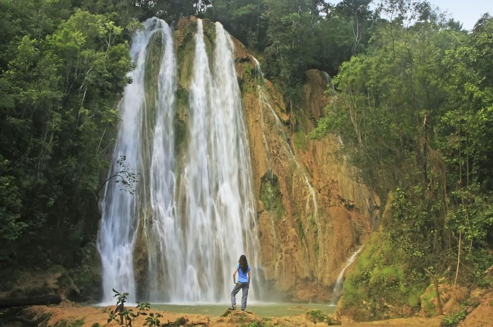 El Limon waterfall, Dominican Republic; Shutterstock ID 138652820; Project/Title: Photo Database Top 200; Downloader: Jesse Strauss