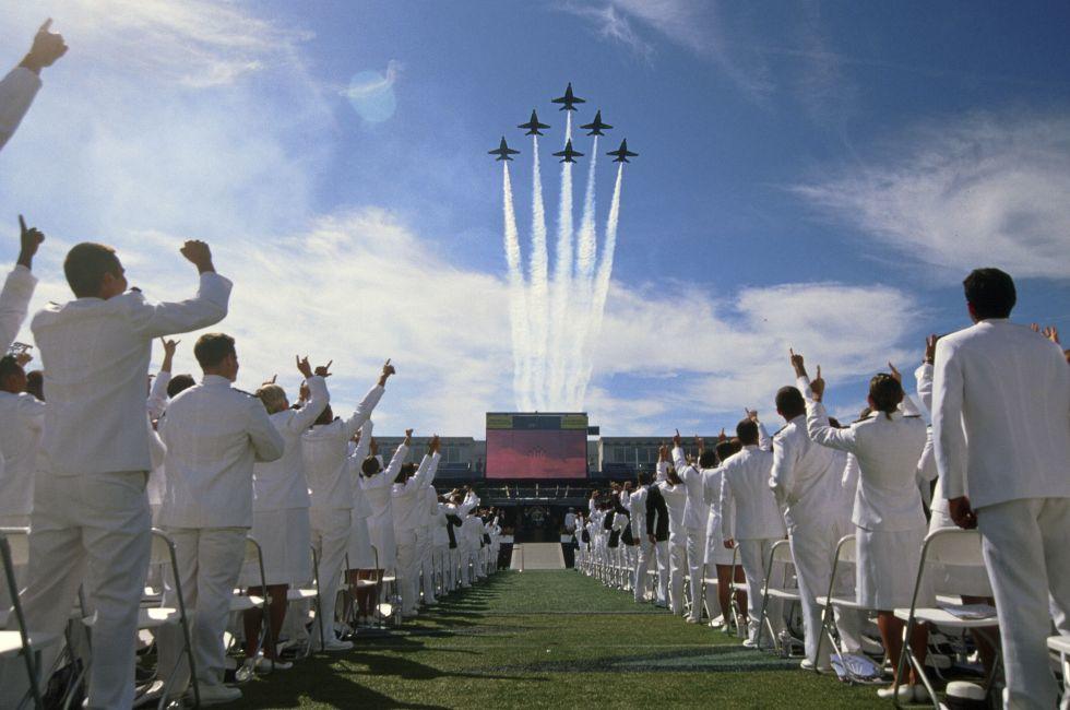 Blue Angels, Annapolis Naval Academy Graduation Ceremony, Maryland