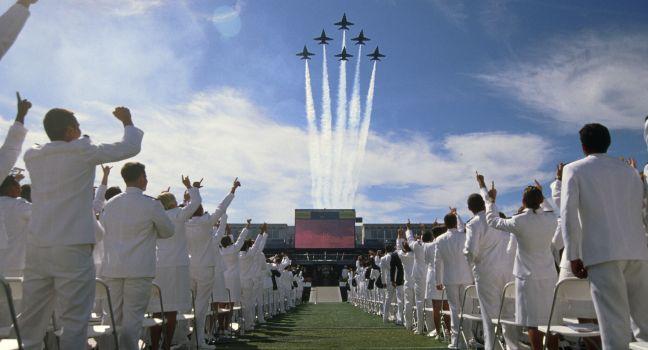 Blue Angels, Annapolis Naval Academy Graduation Ceremony, Maryland