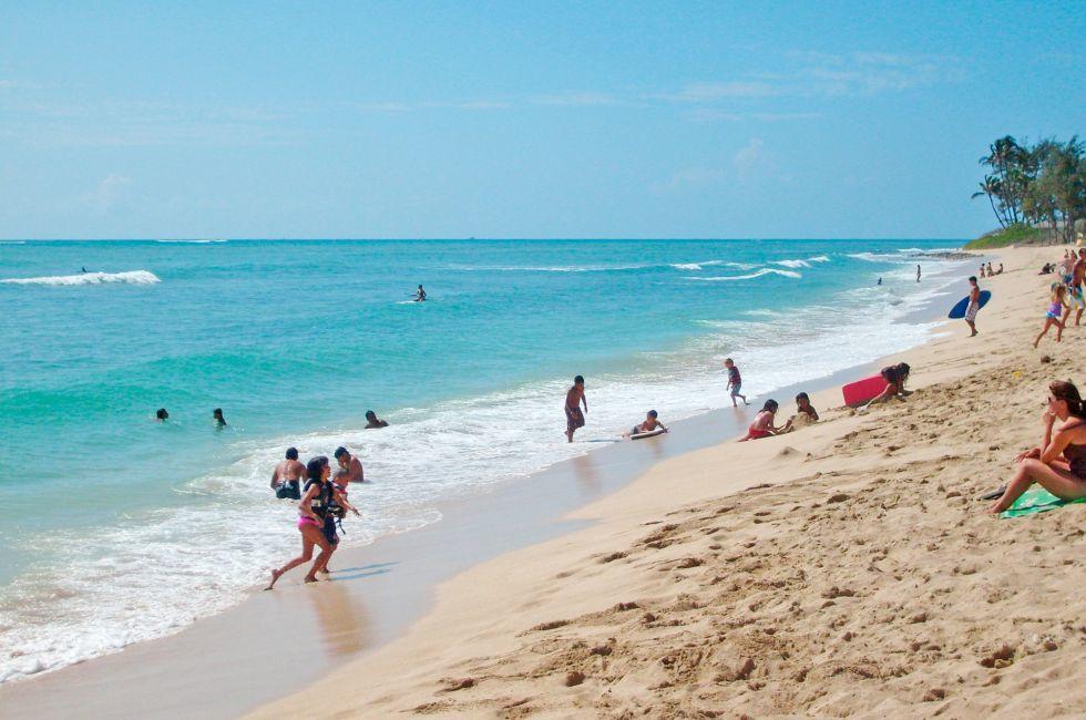 White Plains beach