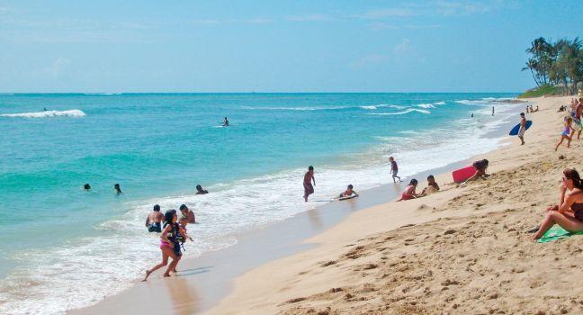 White Plains beach
