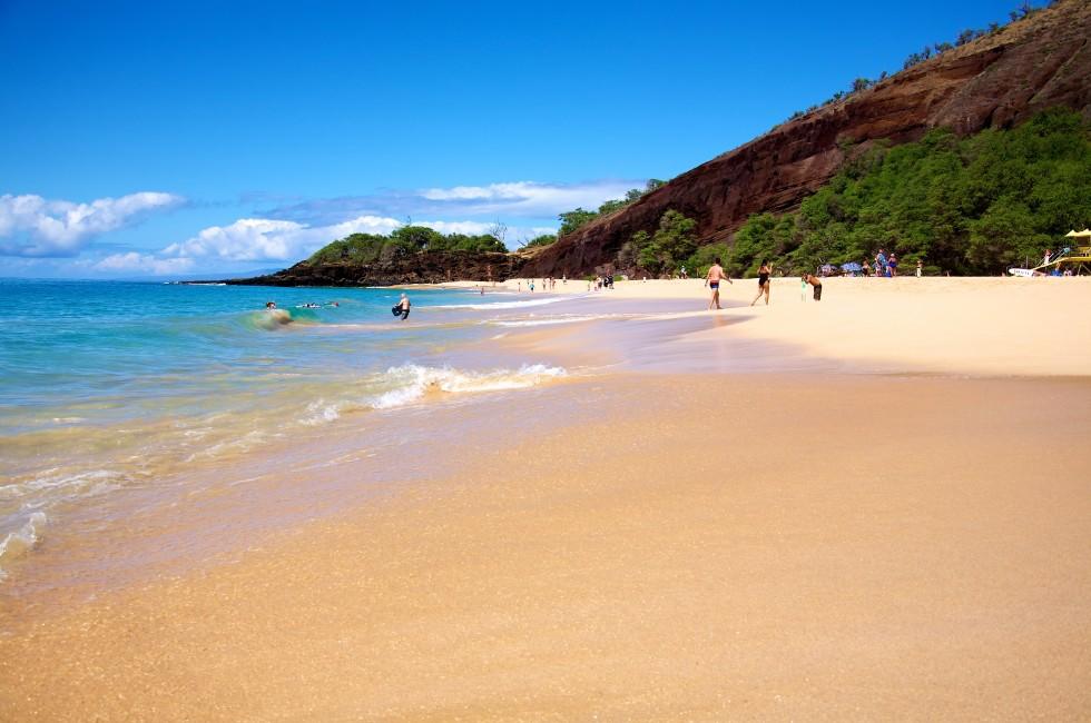 Big Beach, Makena Beach State Park, Maui, Hawaii, USA 
