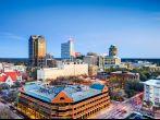 Raleigh, North Carolina, USA downtown city skyline.