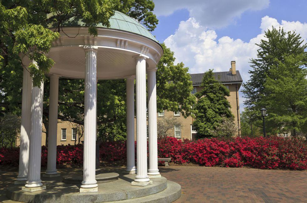 Old Well at UNC Chapel Hill in the Spring; Shutterstock ID 137775770; Project/Title: AARP; Downloader: Melanie Marin