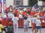 Float in July 4th Parade, Rock Hall, Maryland
