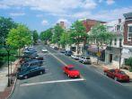 EASTON, MARYLAND - CIRCA 1990's: Main Street, Easton, Maryland