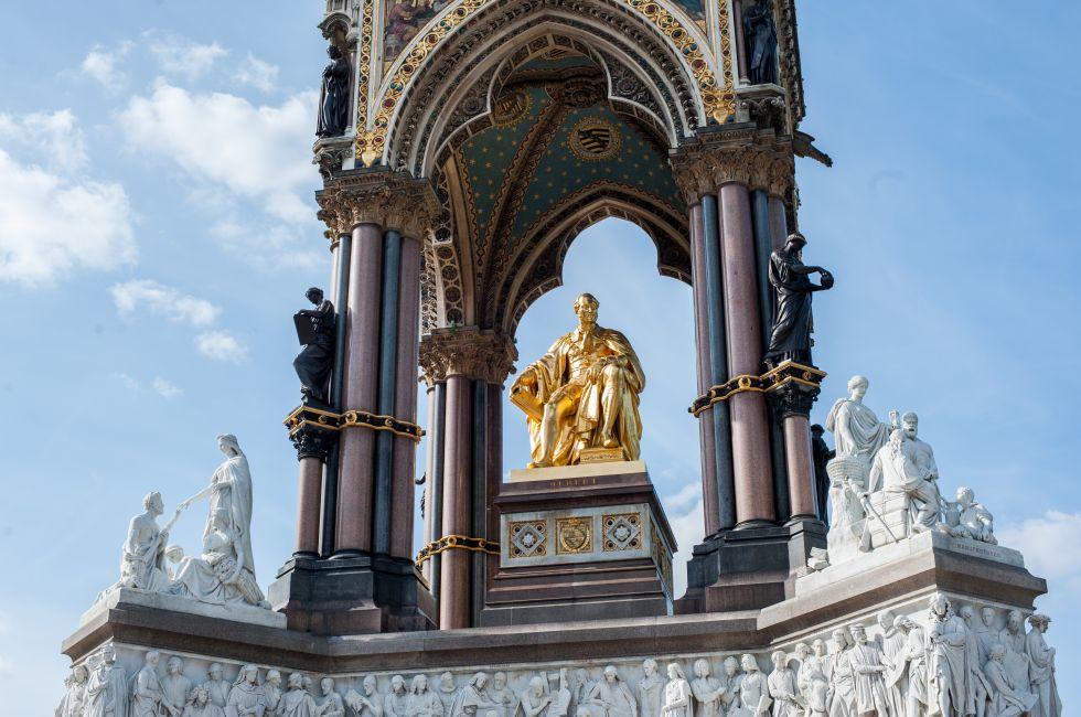 Albert Memorial, Kensington, London, England