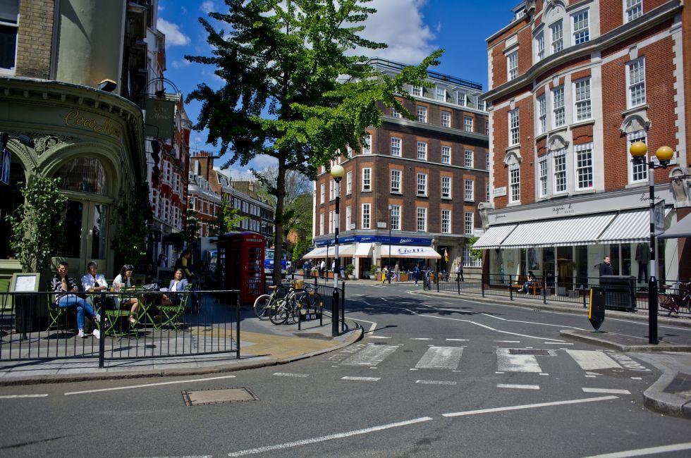High Street, Marylebone, London, England