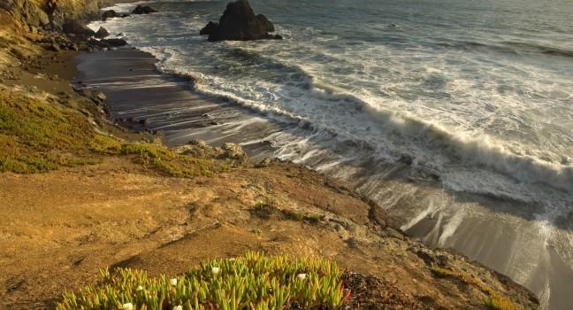 Marin Headlands in Late Afteroon; 