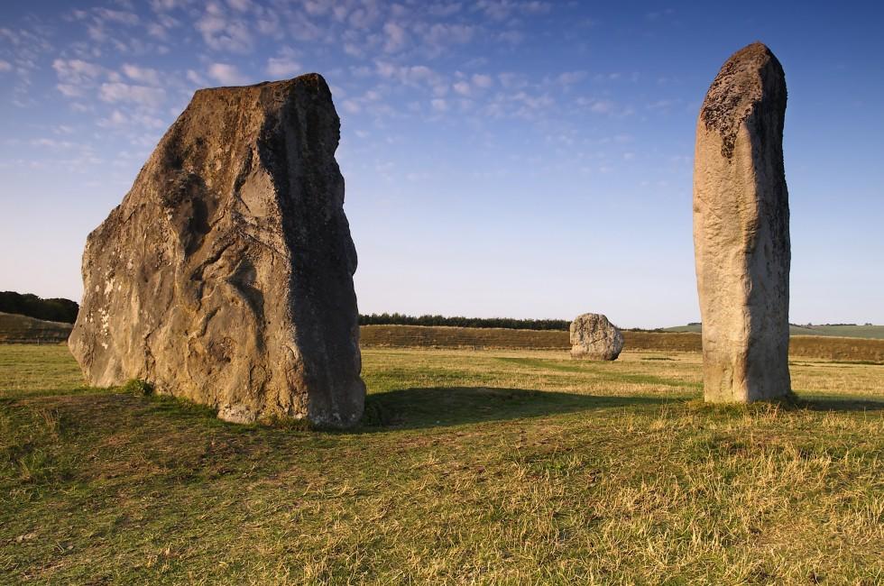 Avebury Stones in Wiltshire England