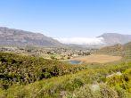 Aerial view of Barrydale in South Africa