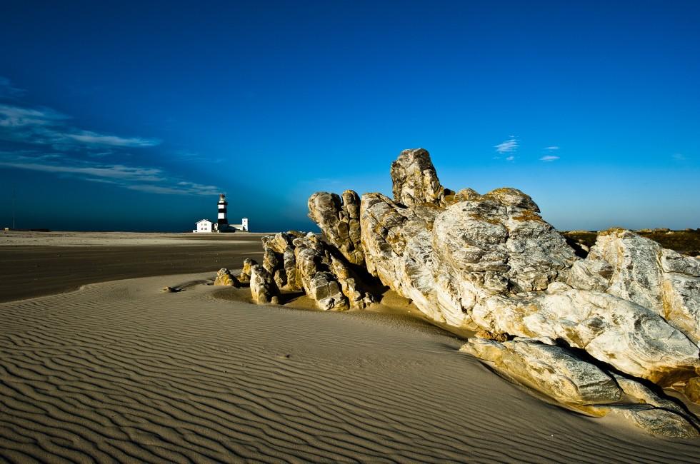 Leuchtturm Cape Recife bei Port Elizabeth/Suedafrika; 