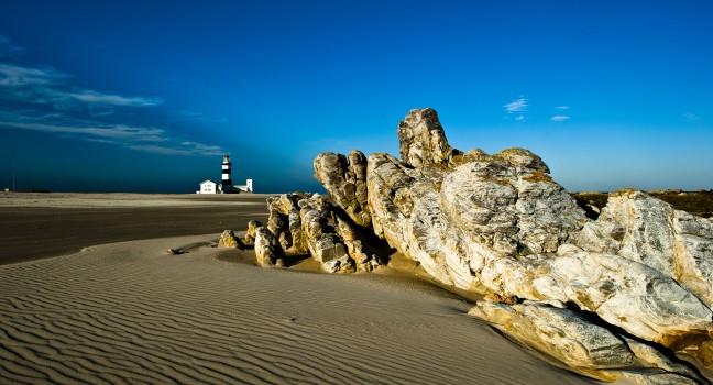 Leuchtturm Cape Recife bei Port Elizabeth/Suedafrika; 