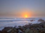 Sunrise at the beach, East London, South Africa; 
