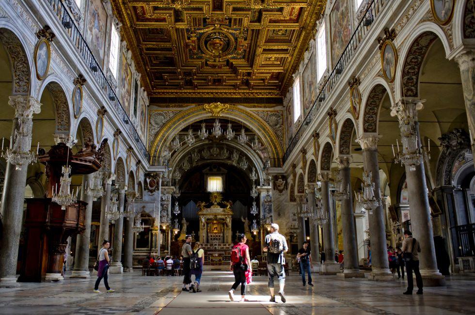 Santa Maria di Aracoeli, Campidoglio, Ancient Rome, Rome, Italy.