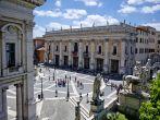 The Campidoglio, Campidoglio, Ancient Rome, Italy.