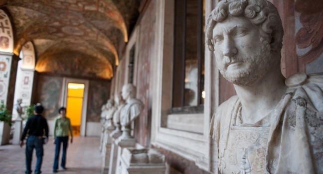 Bust, Hall, Palazzo Altemps, Rome, Italy