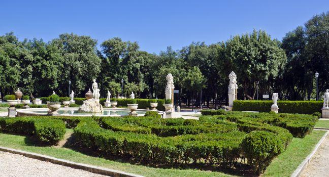 The Garden of Venus, In Villa Borghese, Rome, Italy.