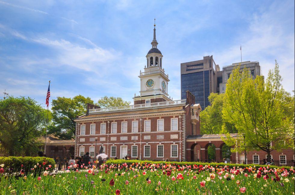 Independence Hall in Philadelphia, Pennsylvania.