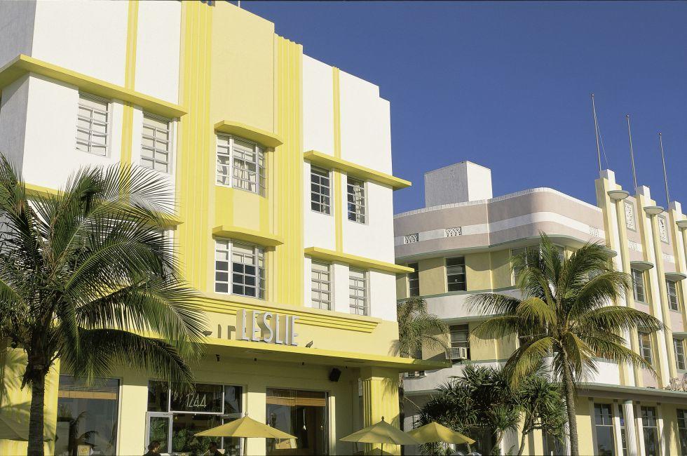 art deco district of South Beach Miami