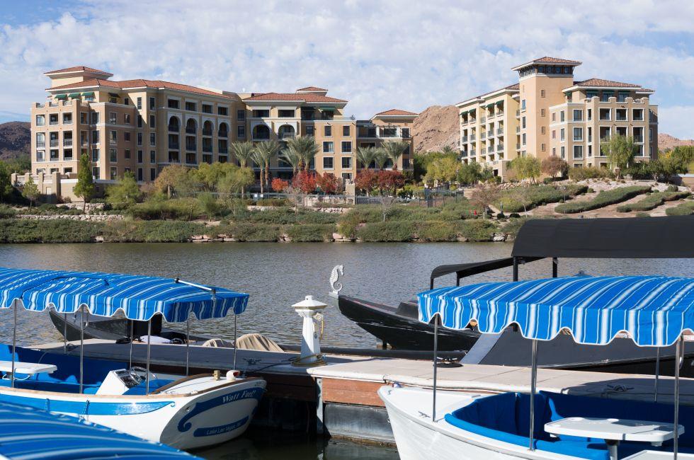 Luxury development close to Las Vegas, Nevada, Lake Las Vegas.