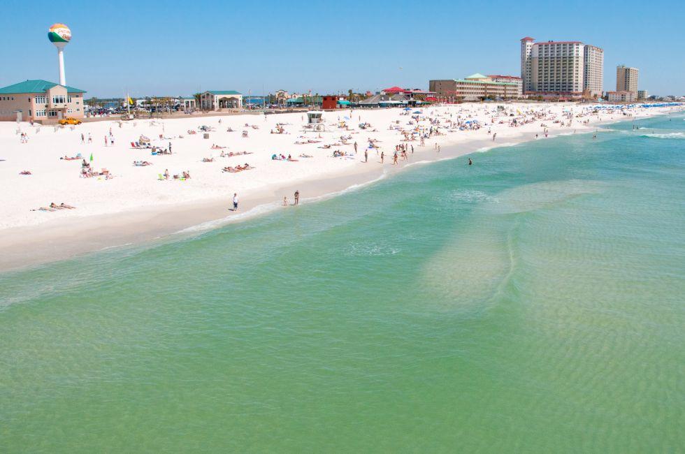 Pensacola Beach in March 2011, looking beautiful after the oil spill