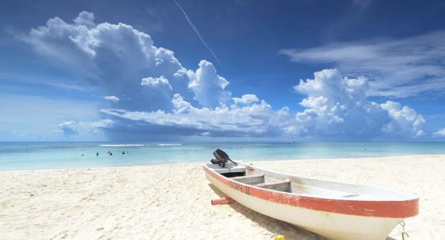 beach boat.