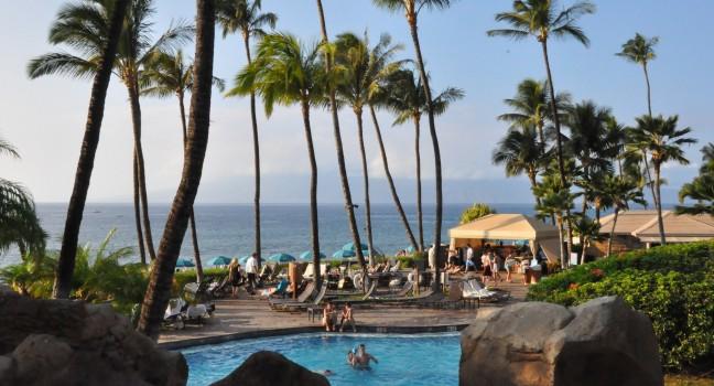 MAUI, HI - DECEMBER 28: At the Westin Kaanapali on December 28, 2012. The Westin is a luxury hotel and time share condominium resort at Kaanapali in Maui, Hawaii,; 