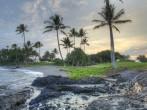 Some of the rugged Kona Coastline on Big Island, Hawaii.