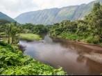 View of Waipio Valley, Big Island, Hawaii.