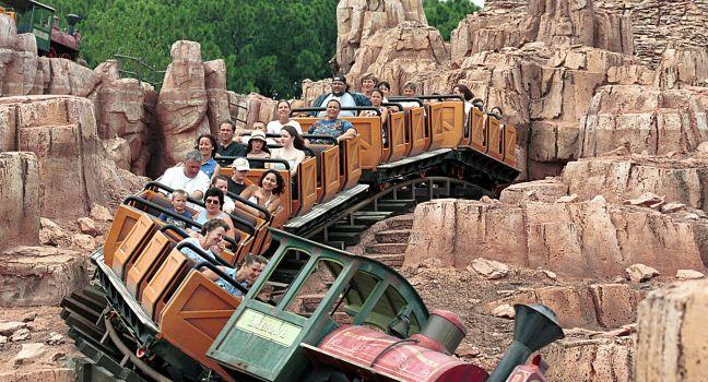 THE WILDEST RIDE IN THE WILDERNESS — Big Thunder Mountain Railroad