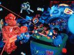 BATTERIES NOT INCLUDED — Buzz Lightyear’s Space Ranger Spin – located in the Magic Kingdom at Walt Disney World Resort in Lake Buena Vista, Fla., transports guests into the playful world of “Toy Story,” Disney and Pixar&#