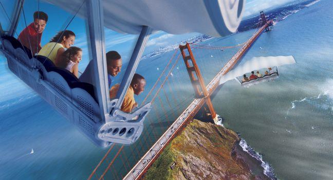 SOARIN’ LANDS AT EPCOT — Walt Disney World guests take flight over