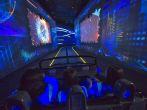 Test Track Presented by Chevrolet features an all-new ride experience, including an interactive pre-show area completely retooled and re-imagined. The sleek new ”Chevrolet Design Center” invites guests to create their own virtual custom-conce