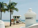Life Guard Station at Sebastian Street, Fort Lauderdale, Florida