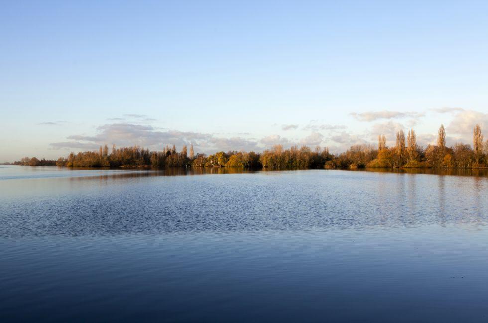 Westeinder Plassen lake in Aalsmeer - Noord Holland - The Netherlands (Europe).
