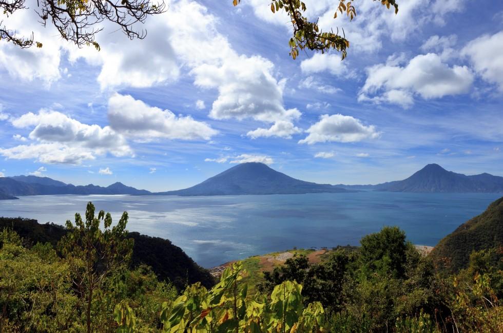 View on Lake Atitlan; 