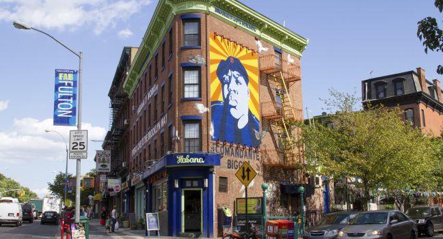 Biggie Mural, Fort Greene, Brooklyn, New York City, New York