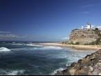 Nobbys Lighthouse - Famous landmark in Newcastle Australia. This landmark is often used for promotional material for Newcastle and Hunter Valley region.; 