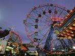 Deno's Wonder Wheel Amusement Park is a small amusement park located at Coney Island, Brooklyn, New York City featuring mostly family and children's rides with a few adult rides