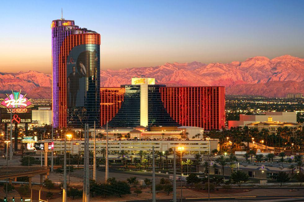 LAS VEGAS - OCT 27: Rio All-Suite Hotel & Casino  on October 27, 2012 in Las Vegas. The Rio hosts more than 2,500 suites, providing spectacular views of Las Vegas; Shutterstock ID 124663345; Project/Title: City Apps; Downloader: Melanie Marin