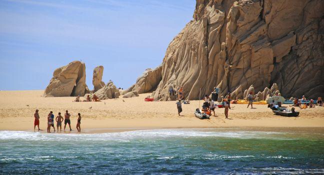 Lover's Beach in Cabo San Lucas, Mexico.