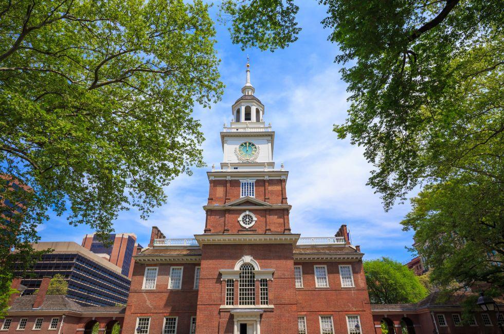 Independence Hall in Philadelphia, Pennsylvania.