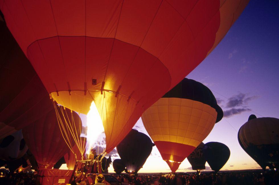 Hot Air Balloons, Albuquerque, New Mexico, USA