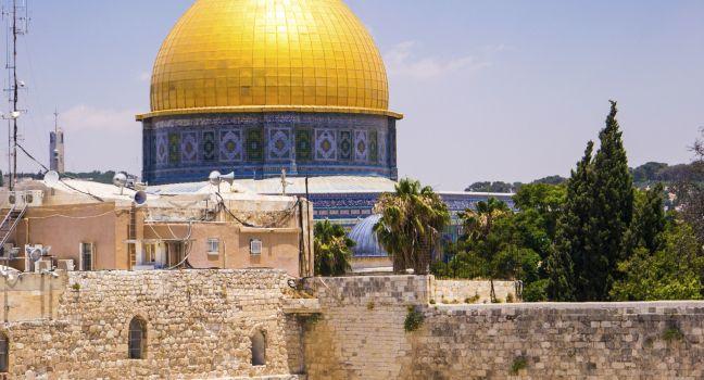 The dome of the Rock Jerusalem, Israel; Shutterstock ID 145872767; Project/Title: Israel ebook