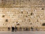 the Western Wall in jerusalem; 